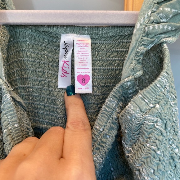 Boho Girls Jumpsuit - Picture 5 of 5